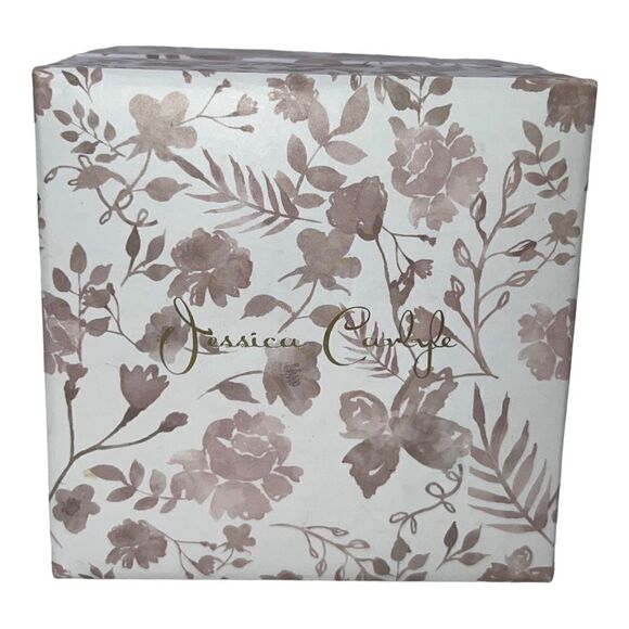 Jessica Carlyle Rose Gold-Tone Light Pink Strap Analog Watch Hamsa Charm New - Picture 4 of 5